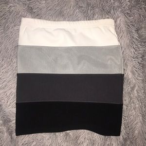 Ombré Mini Skirt